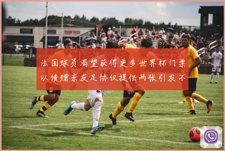 法国球员渴望获得更多世界杯门票以馈赠亲友足协仅提供两张引发不满